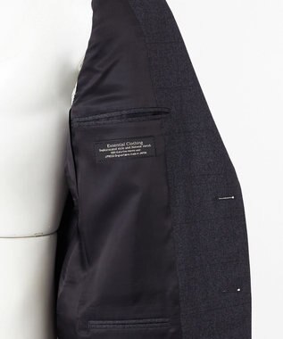 J.PRESS MEN 【ESSENTIAL CLOTHING】ムリネグレナカートチェック スーツ/総裏 グレー系3