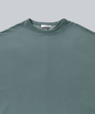 WHITE MAILS 【UNISEX】HIGH GAUGE URAKE OVERSIZED PULLOVER 裏毛 スウェット ブルー