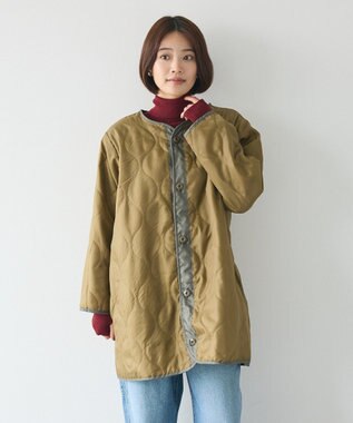 CRAFT STANDARD BOUTIQUE 【３ＷＡＹ仕様】ライナー付きミリタリーコート Olive