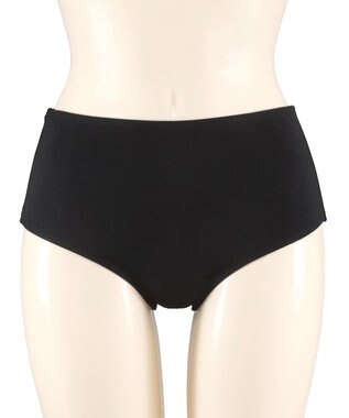 San-ai Resort（三愛水着楽園） 【WEB限定】ペプラムチェック3点セット【Beach Queen（ビーチクイーン）】 ブラック