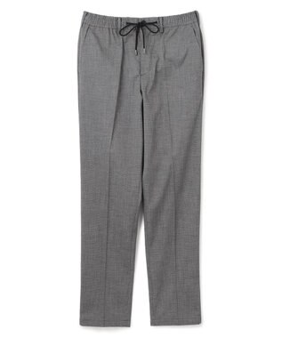 JOSEPH HOMME 【ストレッチ/ウエストゴム仕様】キャリーマンストレッチ ドロスト付ストレートパンツ / HOVE ライトグレー系