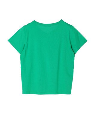 earth music&ecology ＶネックＴシャツ（汗じみ防止） Off White