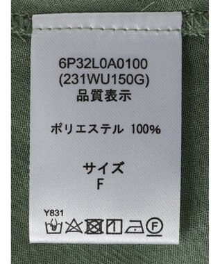 Green Parks ・ｆｕｒｒｙ　ｒａｔｅ　ピンタックボイルブラウス Green