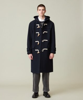 J.PRESS YORK STREET 【UNISEX】メルトンダッフルコート ネイビー系