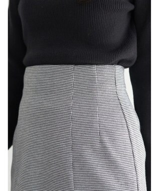 earth music&ecology ミニスカート Hounds Tooth