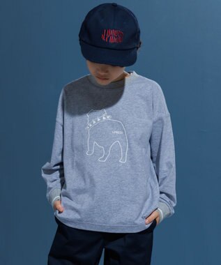J.PRESS KIDS 【KIDS雑貨】J.PRESS 刺繍ロゴ キャップ ネイビー系