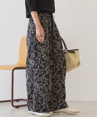 AMERICAN HOLIC アソート柄パンツ Black