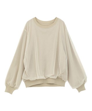 YECCA VECCA オーバーチュールニット Light Beige
