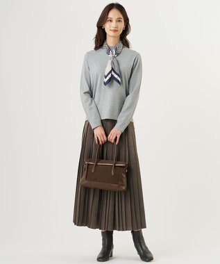 J.PRESS LADIES S 【人気定番アイテム・シーンレスに活躍・WEB限定カラーあり】PRINCE ハイネック ニット グレー系