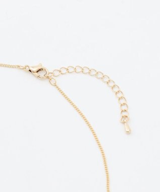 ANY ノットリボンメタルネックレス ライトゴールド