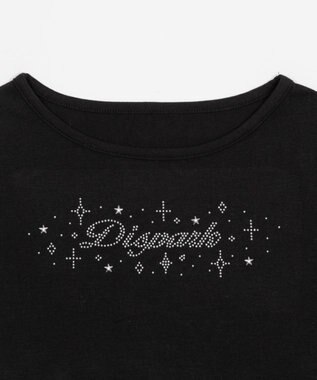 WEGO ロゴスタッズクロップドT ブラック