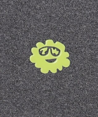 PW CIRCULUS 【MEN】【洗える/吸汗速乾/ストレッチ】ダンボール ロゴ ジップアップ パーカー ライトグレー系