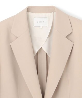 BEIGE， 【Oggi 6月号掲載】OREGANO / サマーウールテーラードジャケット Taupe