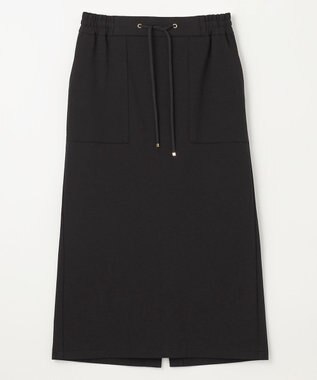 ANY 【WEB限定/洗濯機可能/ウエストゴム/ストレッチ/吸湿発熱】エニィーヒートスカート ブラック