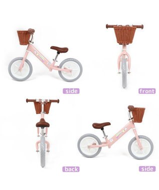 Mother garden マザーガーデンキッズ《ユニコーン》バイク  子供用自転車 超軽量 ピンク（淡）