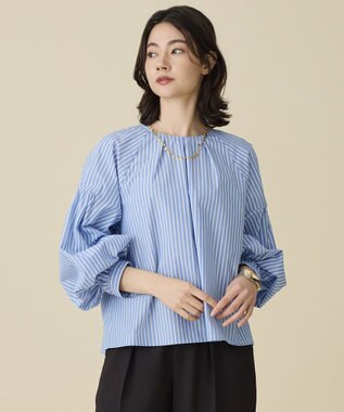 自由区 S ボリュームスリーブ ブラウス