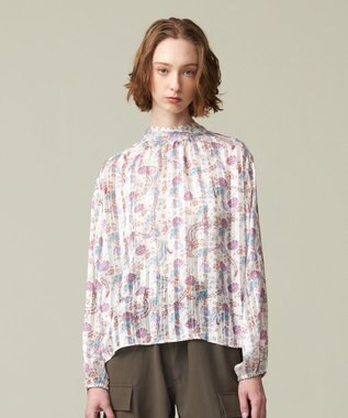 J.PRESS YORK STREET 【WOMEN】ボウタイブラウス ホワイト系5