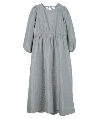 Green Parks ・ＳＵＧＡＲ　ＳＰＯＯＮ　バックオープンワンピース Blue