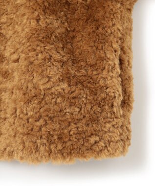 ICB フェイクボア ブルゾン キャメル系