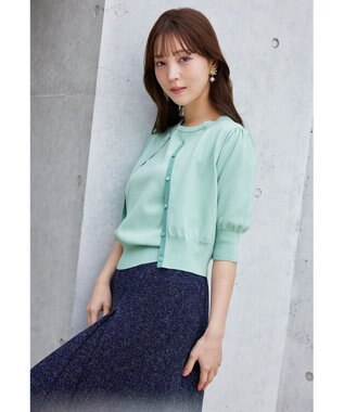 TOCCA 【UVカット・接触冷感】BALOON ニットプルオーバー ライトグリーン系