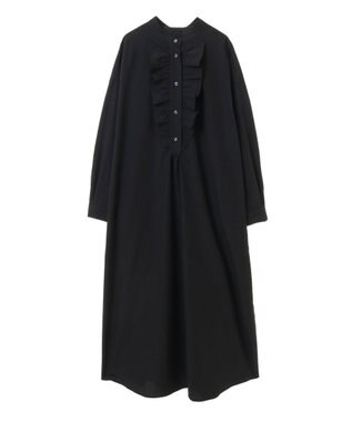 CRAFT STANDARD BOUTIQUE デシンフリルワンピース Black