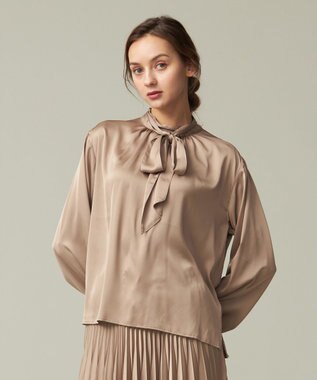 J.PRESS YORK STREET 【WOMEN】ボウタイブラウス