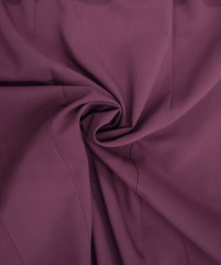 Tiaclasse L 【洗える】裾フレアAラインワンピース パープル