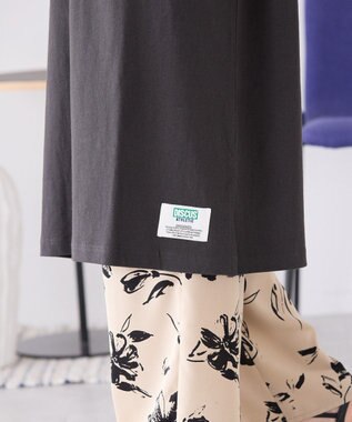 AMERICAN HOLIC DISCUS Tシャツワンピース Charcoal Gray