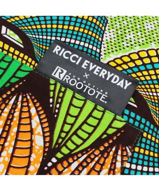 ROOTOTE 6471【直営店限定】LT.A4.アフリカ-トート-A　RICCIEVERYDAY 02：グリーン