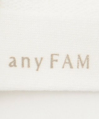 ANY KIDS 【日本製】レース ラメ ショート ソックス アイボリー