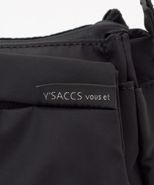 Y'SACCS 【Y’SACCS vous et】フロントファスナーショルダー ブラック