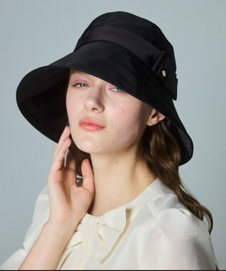 TOCCA RIBBON STAIN HAT バケットハット ブラック系