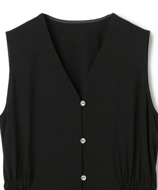 uncrave ドライタッチトロ ワンピース ブラック