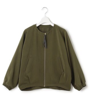 J.PRESS YORK STREET 【WOMEN】ドルマンブルゾン カーキ系