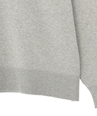 AMERICAN HOLIC 配色ラインニットポロ Light Gray