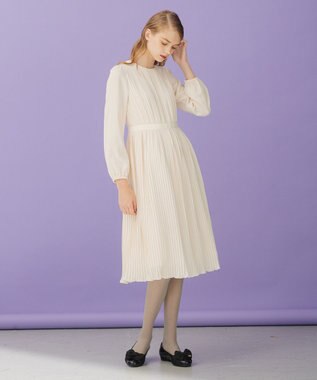 TOCCA 【洗える！】STAIRWAY ドレス ベージュ系