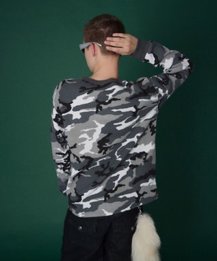 WEGO 【ユニセックス着用ITEM】ワッフルロゴT（長袖） 柄1