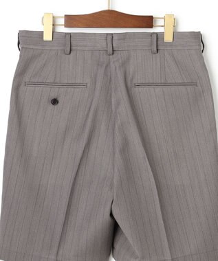 J.PRESS MEN 【J.PRESS ORIGINALS】Hight Twist T/W Toropical 2 Tuck Shorts ライトグレー系1