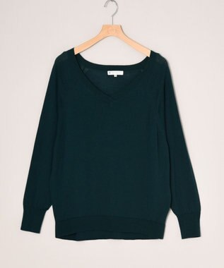 ONWARD Reuse Park 【組曲】ニット秋冬 グリーン