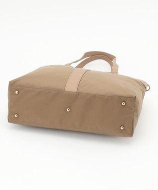 LA BAGAGERIE コンビ2WAYトートバッグ Mサイズ ベージュ