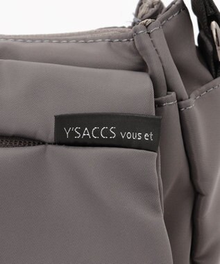 Y'SACCS 【Y’SACCS vous et】フロントファスナーショルダー グレー