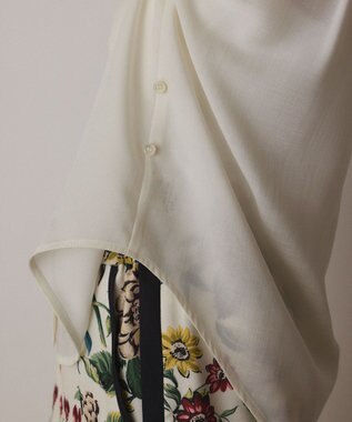 GRACE CONTINENTAL シアー2wayウエスタンシャツ キナリ