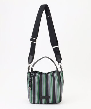 Y'SACCS マルチストライプ すっきりトート Sサイズ グリーン