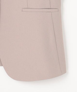 ANY SIS L スマートビューティーストレッチカラーレス ジャケット グレージュ