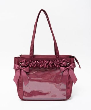 WEGO 【痛バ＆推し活グッズ】ときめきプレーン痛バッグS【一部店舗限定】 ワイン