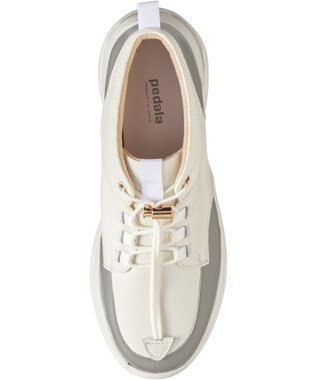 ASICS WALKING ペダラ ライドウォーク レディース 2E ホワイト系