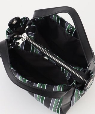 Y'SACCS マルチストライプ すっきりトート Sサイズ グリーン