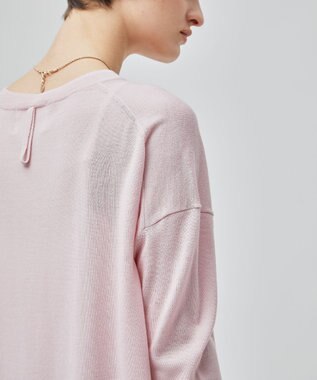 BEIGE， 【洗える】LA MONNAIE / クルーネックニット Pink