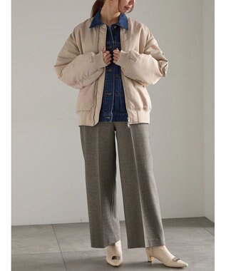 Te chichi MA-1ブルゾン ライトベージュ