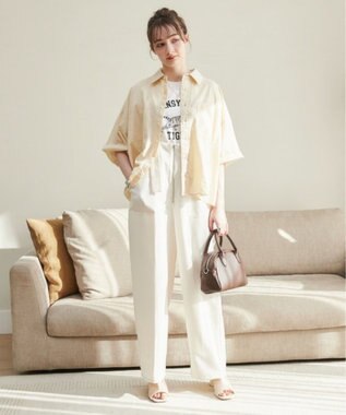 WEGO 【ANGIE VINTAGE】カレッジロゴプリントTee 柄11